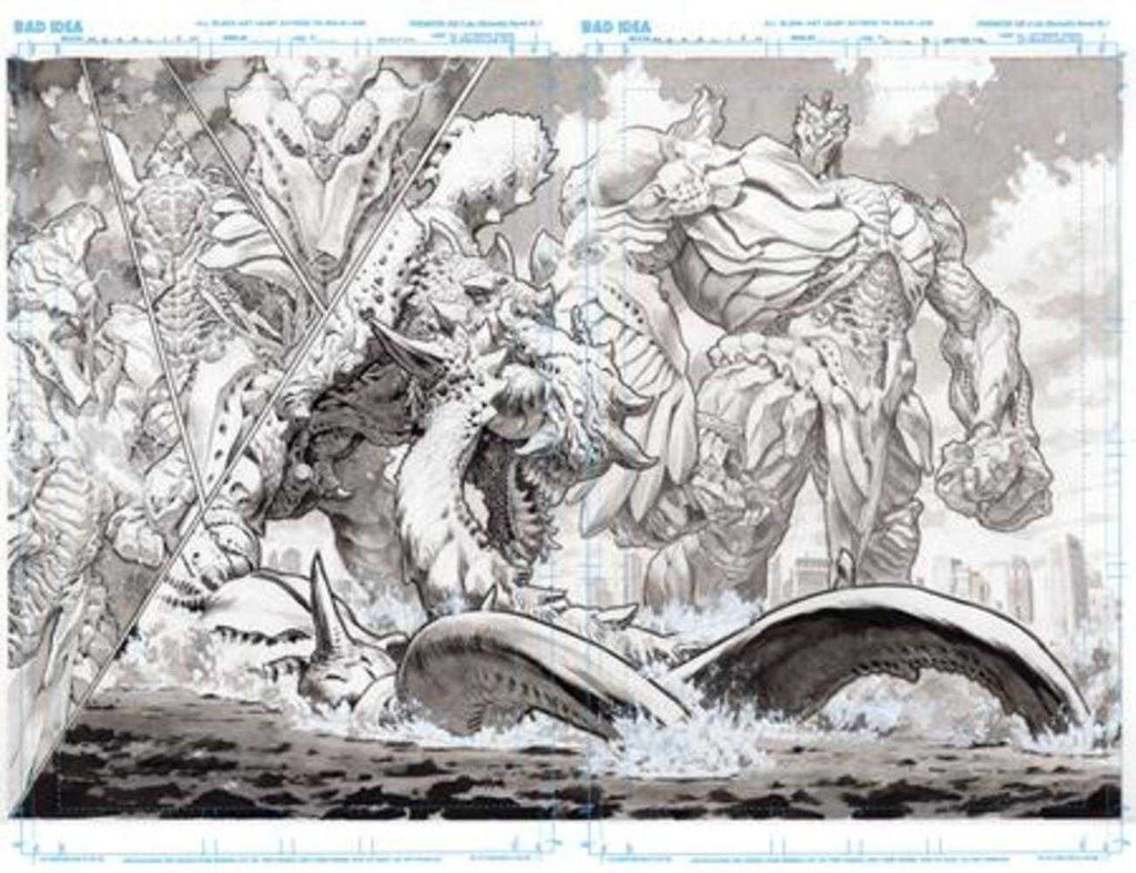 Olympus Saga Megalith #1 (Of 4) Cover D Lewis Larosa Original Art Edition 1 Variant