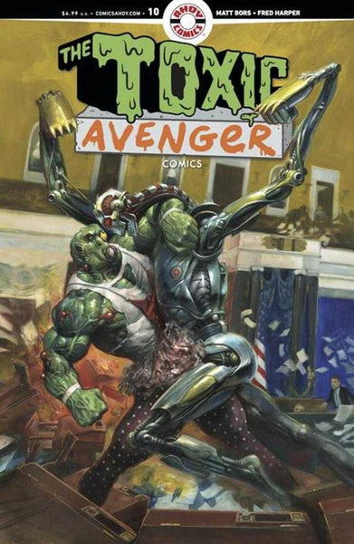 Toxic Avenger Comics #10 Cover A Fred Harper (Mature)