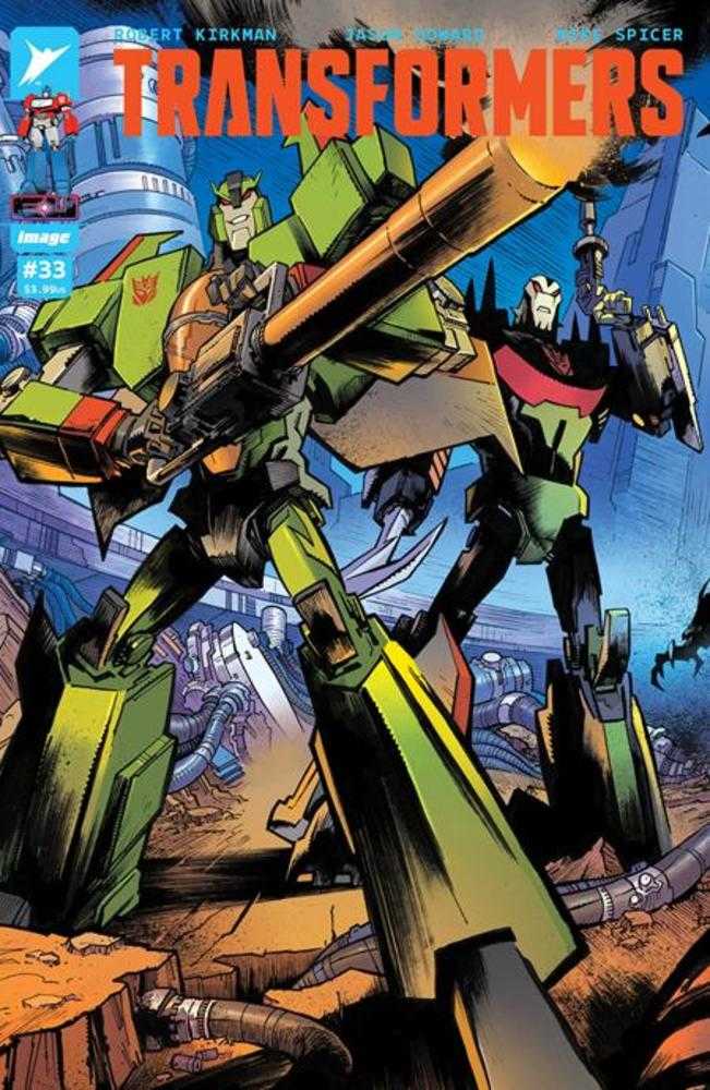 Transformers #33 Cover C Jason Howard & Annalisa Leoni Connecting Variant