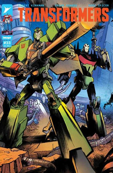 Transformers #33 Cover C Jason Howard & Annalisa Leoni Connecting Variant