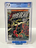 Daredevil UK Edition #168UK CGC 7.5 1981 1st app. Elektra