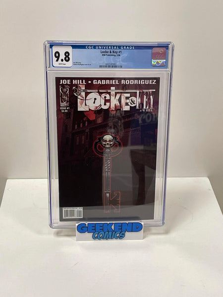 Locke & and Key #1 CGC 9.8 (2008) IDW First 1st Print Joe Hill Netflix TV Show - Geekend Comics