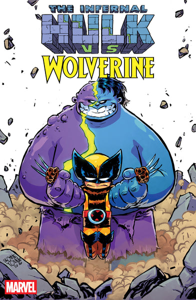 Infernal Hulk vs. Wolverine #1 Skottie Young Variant
