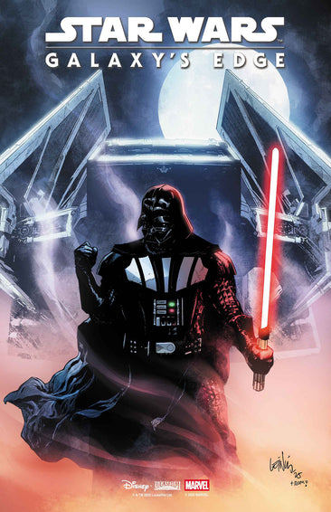Star Wars: Galaxy's Edge   Echoes Of The Empire #1 Leinil Yu Darth Vader Variant