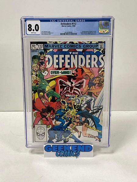 DEFENDERS #112 CGC 8.0 1ST POWER PRINCESS - Geekend Comics