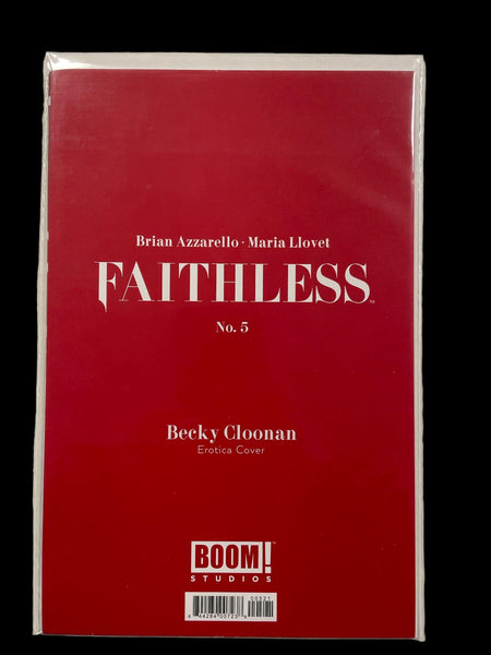 FAITHLESS #5 erotic cover - Geekend Comics
