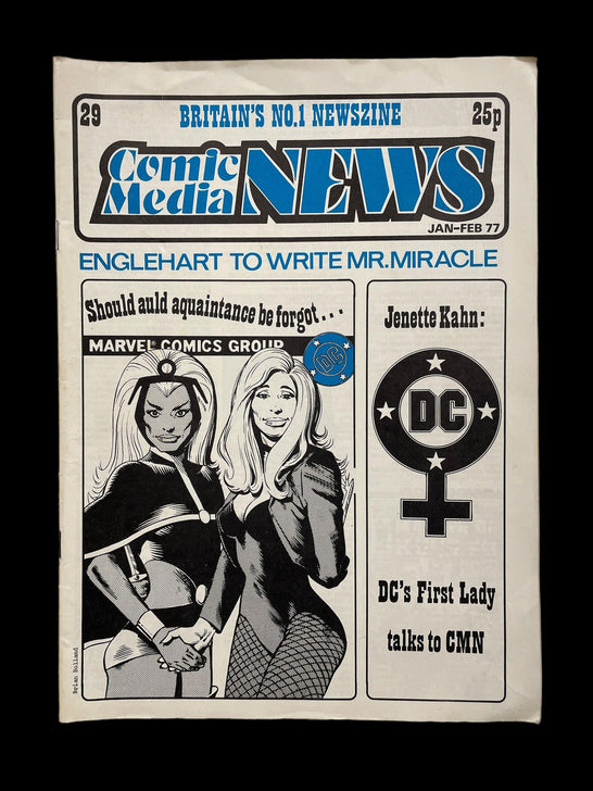 COMIC MEDIA NEWS #29 1977 - Geekend Comics
