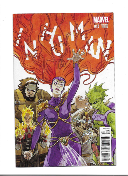 Inhuman #13 Women Of Marvel Variant
