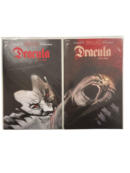 LCSD 2023 DRACULA #1 and 2 TYNION NM CONNECTING VARIANT SET IMAGE COMICS - Geekend Comics