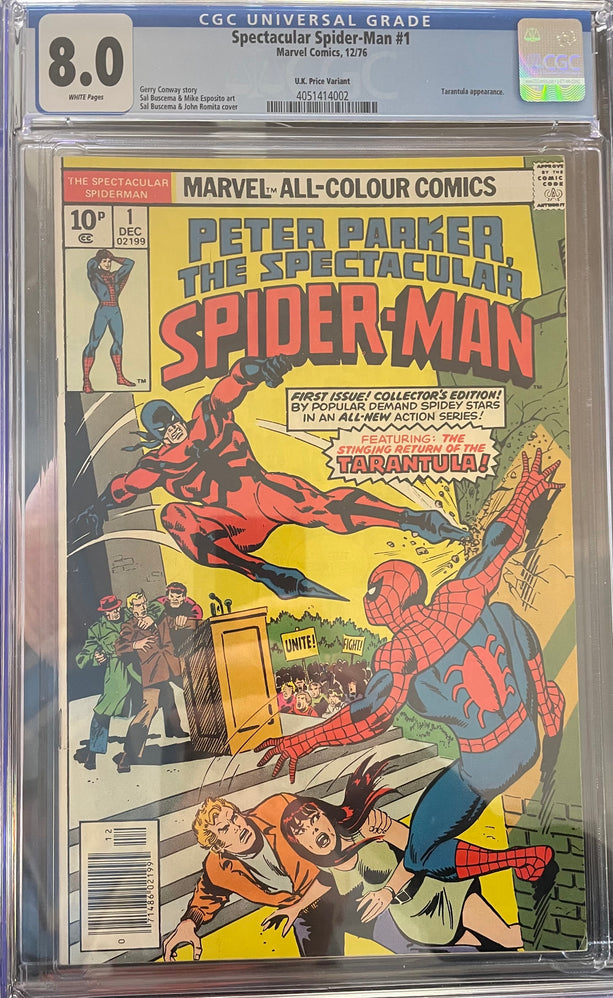 Spectacular Spider-Man #1 CGC 8.0