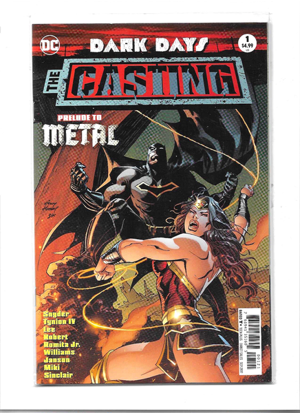 Dark Days The Casting #1 Kubert Variant Edition