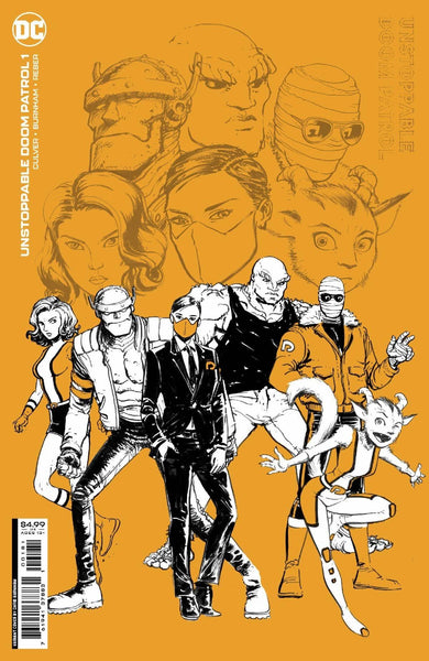 UNSTOPPABLE DOOM PATROL #1 (OF 6) CVR F BURNHAM DESIGN VAR - Geekend Comics
