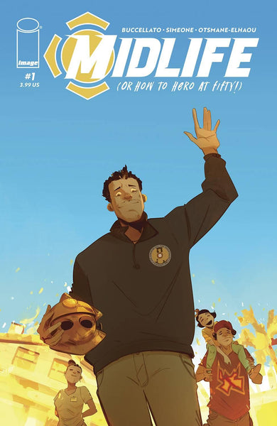 MIDLIFE HERO AT FIFTY #1 CVR A SIMEONE - Geekend Comics