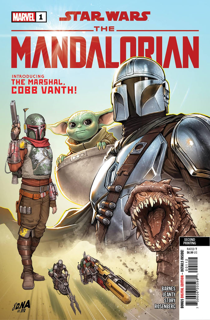 STAR WARS MANDALORIAN 2 #1  2nd print