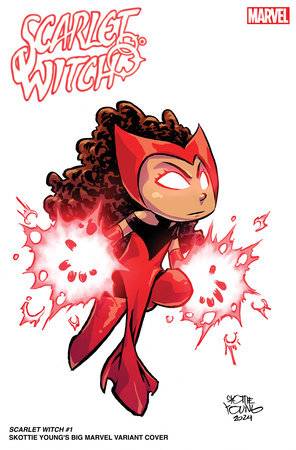 SCARLET WITCH #1 SKOTTIE YOUNGS BIG MARVEL VAR