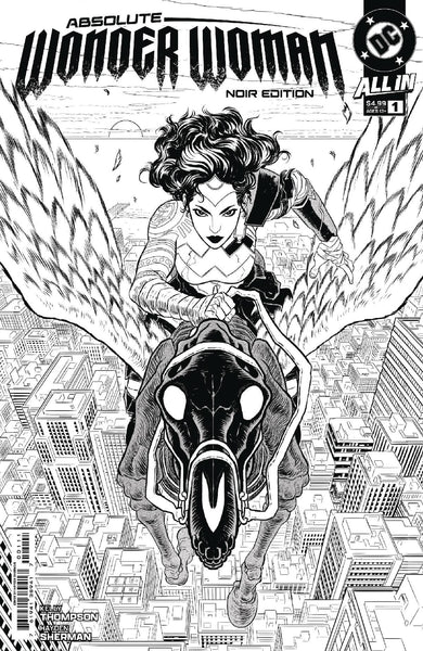 ABSOLUTE WONDER WOMAN NOIR EDITION #1 OS CVR A SHERMAN