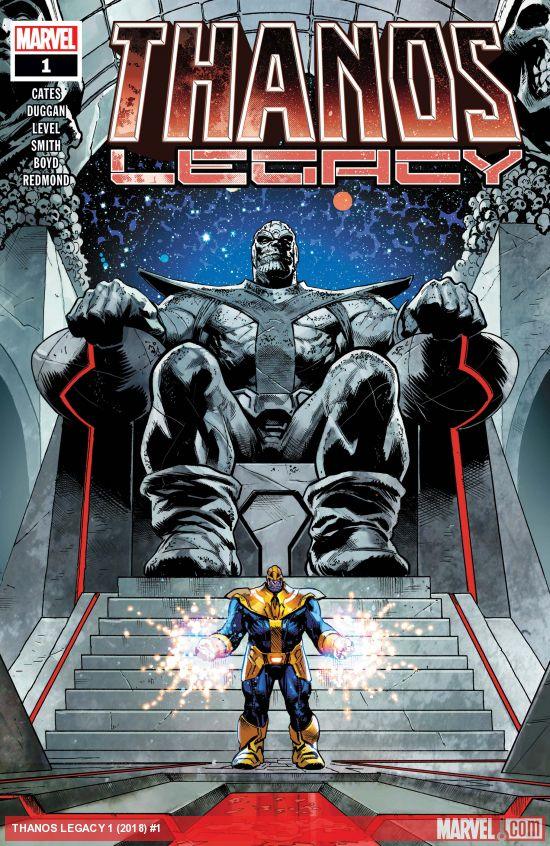 THANOS LEGACY ISSUE 1 - FIRST 1st PRINT DONNY CATES - MARVEL