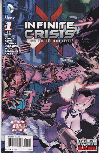DC COMICS INFINITE CRISIS FIGHT FOR THE MULTIVERSE #1 SEP 2014
