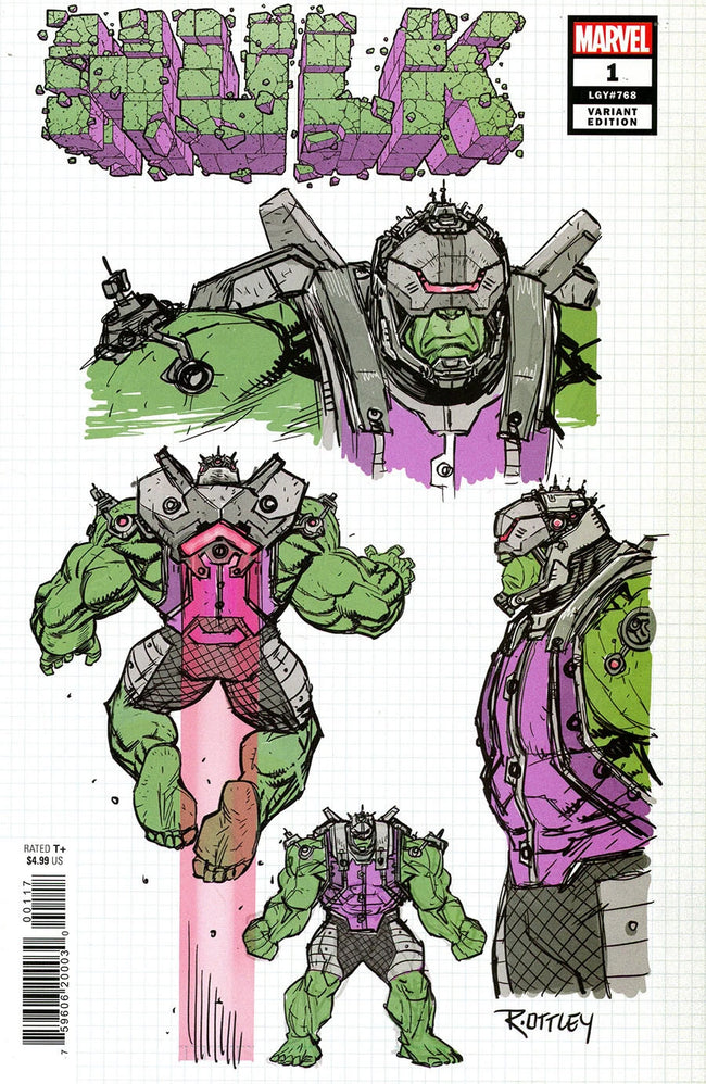 Hulk #1 Ottley Design Variant
