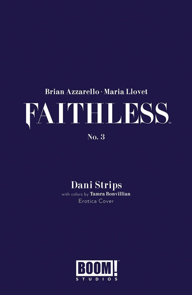 FAITHLESS #3 (OF 6) CVR B EROTICA STRIPS VAR (MR) - Geekend Comics