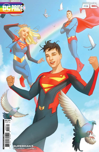 SUPERMAN #5 CVR D W SCOTT FORBES DC PRIDE CARD STOCK VAR - Geekend Comics