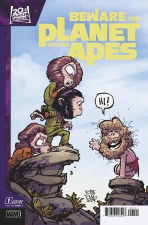 BEWARE THE PLANET OF THE APES #1 SKOTTIE YOUNG VAR - Geekend Comics