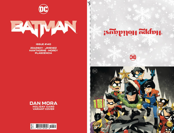 BATMAN #140 CVR D MORA DC HOLIDAY CARD SPECIAL EDITION VAR - Geekend Comics