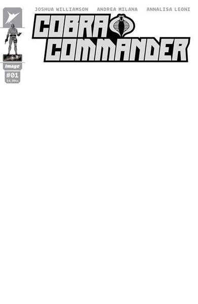COBRA COMMANDER #1 (OF 5) CVR G BLANK SKETCH CVR - Geekend Comics