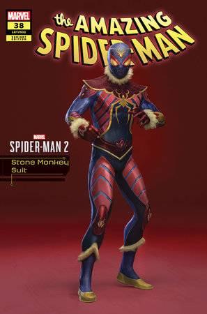 AMAZING SPIDER-MAN #38 STONE MONKEY SUIT SPIDER-MAN 2 VAR - Geekend Comics
