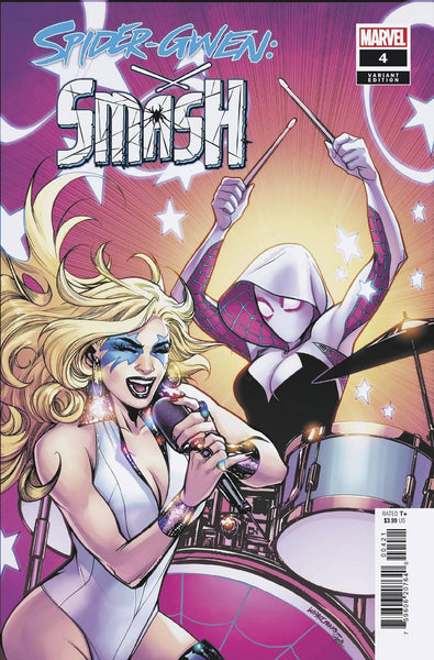 SPIDER-GWEN SMASH #4 EMA LUPACCHINO VAR - Geekend Comics