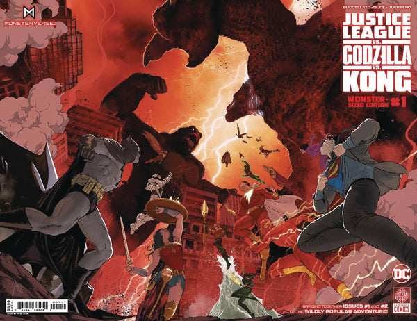 JUSTICE LEAGUE VS GODZILLA VS KONG MONSTER EDITION - Geekend Comics
