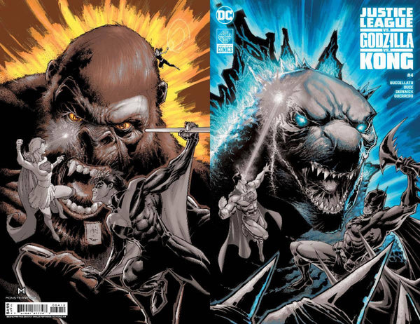 JUSTICE LEAGUE VS GODZILLA VS KONG #4 2ND PTG - Geekend Comics