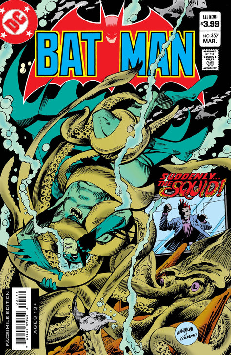 BATMAN #357 FACSIMILE EDITION CVR A HANNIGAN GIORDANO - Geekend Comics