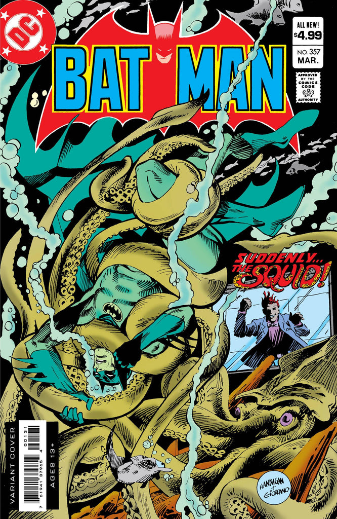 BATMAN #357 FACSIMILE EDITION CVR B HANNIGAN GIORDANO - Geekend Comics