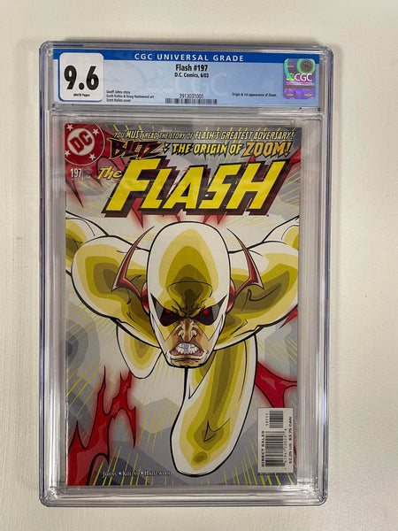 Flash 197 CGC 9.6 first app of Zoom - Geekend Comics