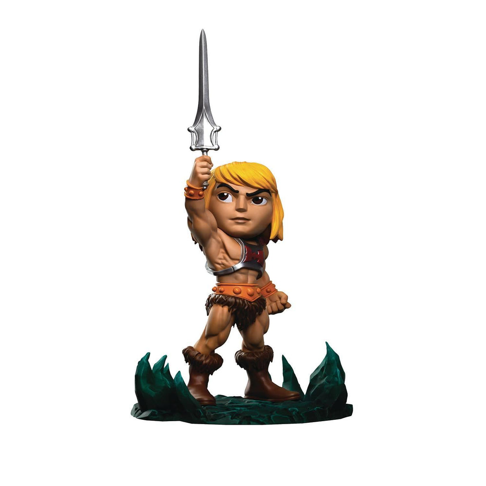 MINICO MASTERS OF THE UNIVERSE HE-MAN PVC STATUE (FEB229009) - Geekend Comics