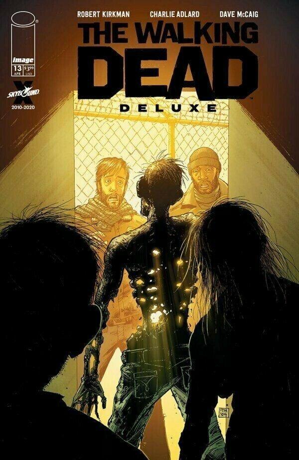 WALKING DEAD DELUXE #13 (2021) 1ST PRINTING MOORE & MCCAIG VARIANT COVER B - Geekend Comics